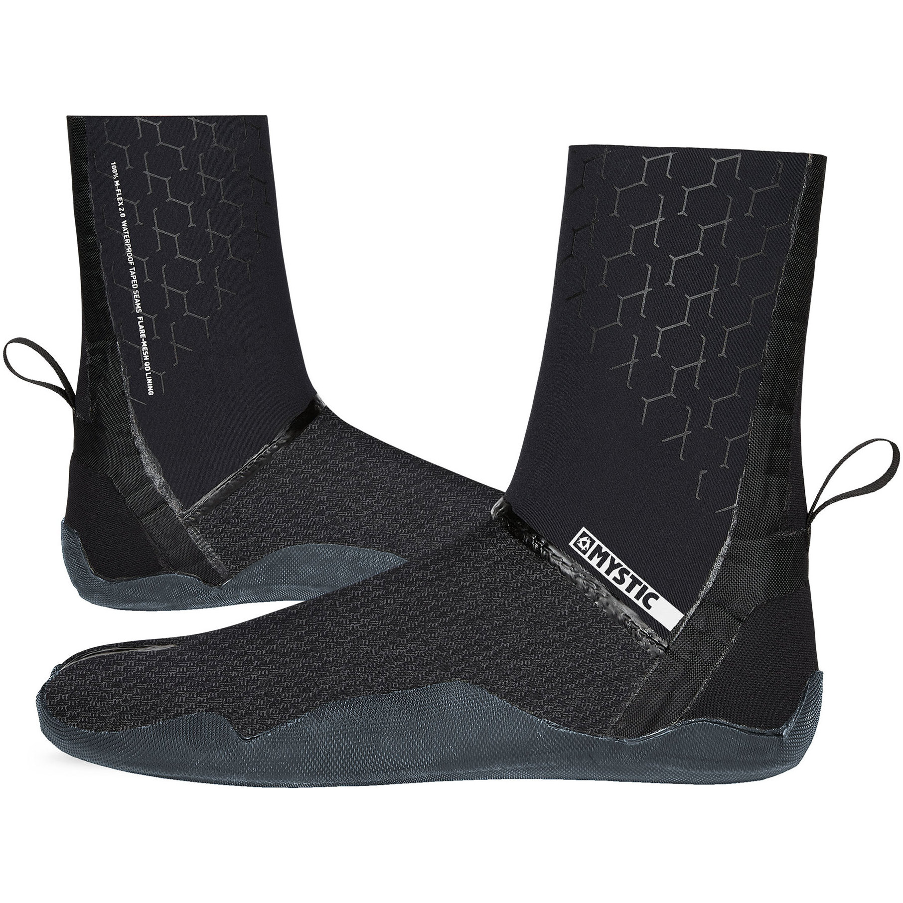 Mystic Majestic Bottes à Bout Fendu 5mm 200034 - Noir