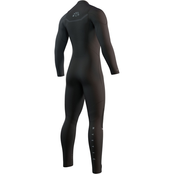 Combinaison Néoprène Homme Marshall 4/3mm Chest Zip 2022 Mystic 35000.220011 - Noir / Gris