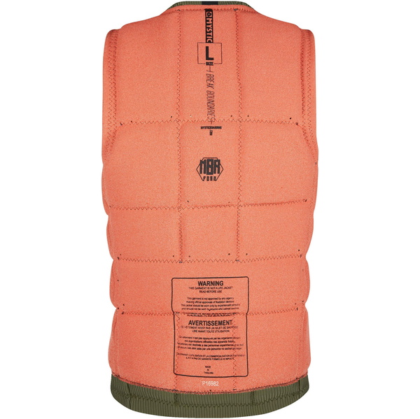 2021 Mystic , L'impact Dom Gilet Réveille Front Zip Wdom - Vert Courageux