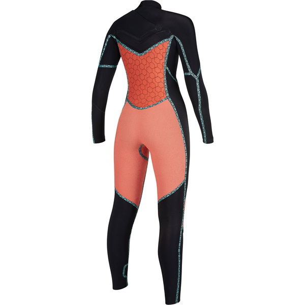 2019 Mystic Womens Dazzled 3/2 Double Chest Zip Wetsuit 200023 - Navy