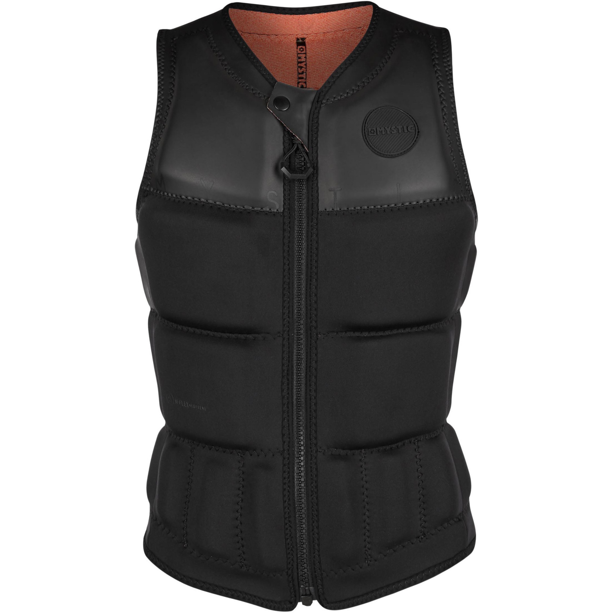 Gilet D'impact éblouissant à Front Zip ébloui Pour Femmes Mystic 2021 200187 - Noir Intégral