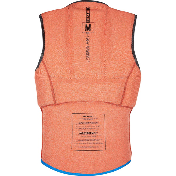 2021 Mystic Womens Diva Front Zip Kite Impact Vest 200111 - Teal