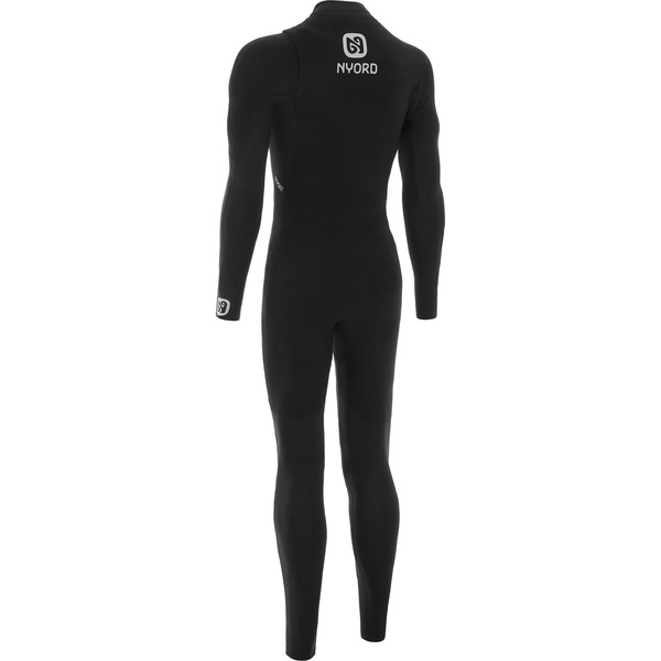 2025 Nyord Hommes Furno Warmth 4/3mm Chest Zip GBS Combinaison Néoprène FWM43001 - Black