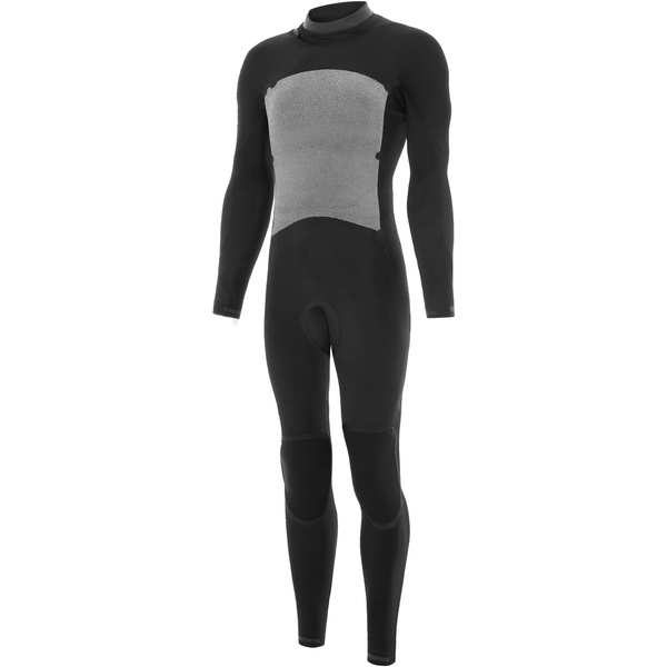 2025 Nyord Hommes Furno Warmth 4/3mm Chest Zip GBS Combinaison Néoprène FWM43001 - Black