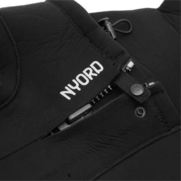 2025 Nyord Hommes Furno Warmth 4/3mm Chest Zip GBS Combinaison Néoprène FWM43001 - Black
