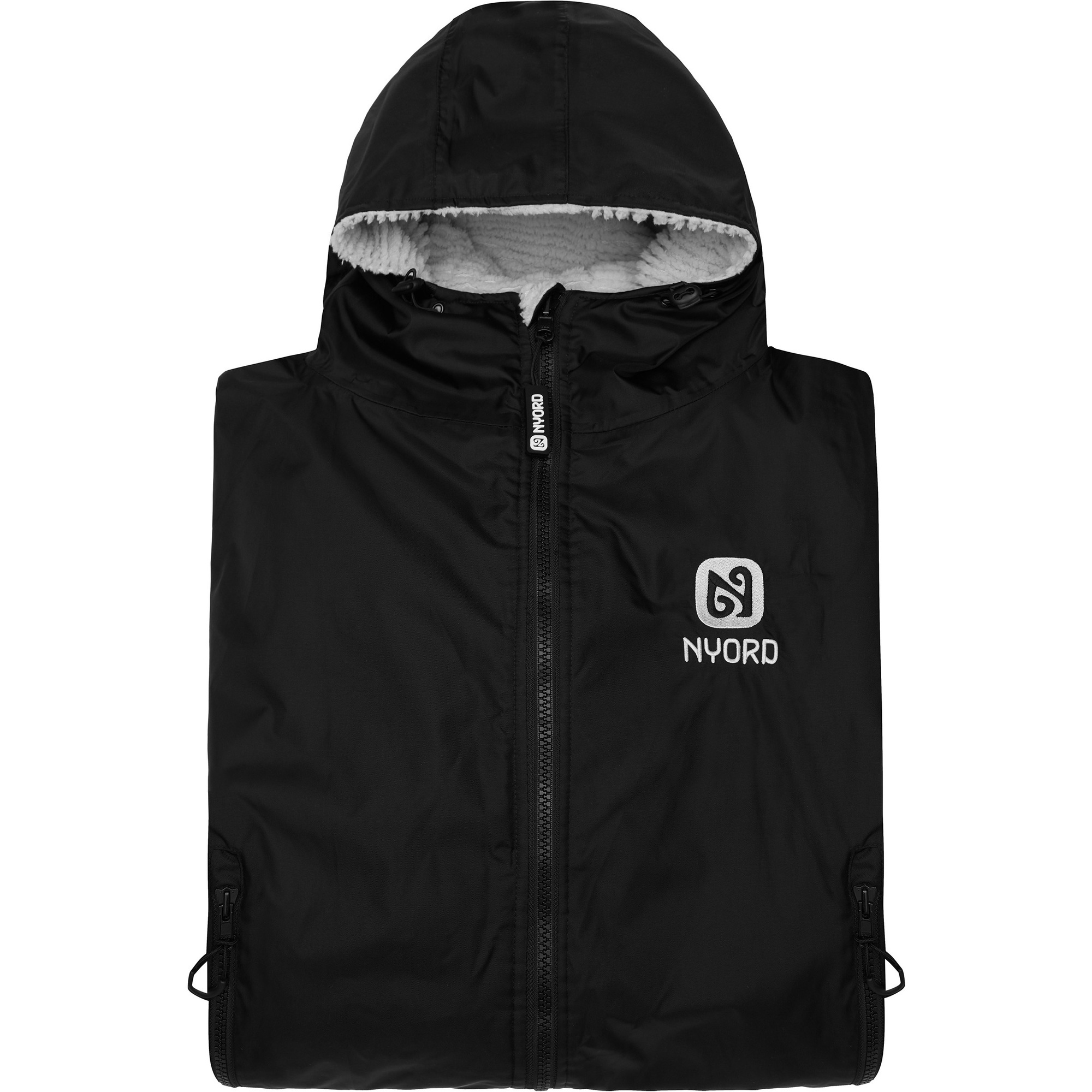2026 Nyord Peignoir à Langer Extérieur Primaloft ACC0005 - Black / Gris