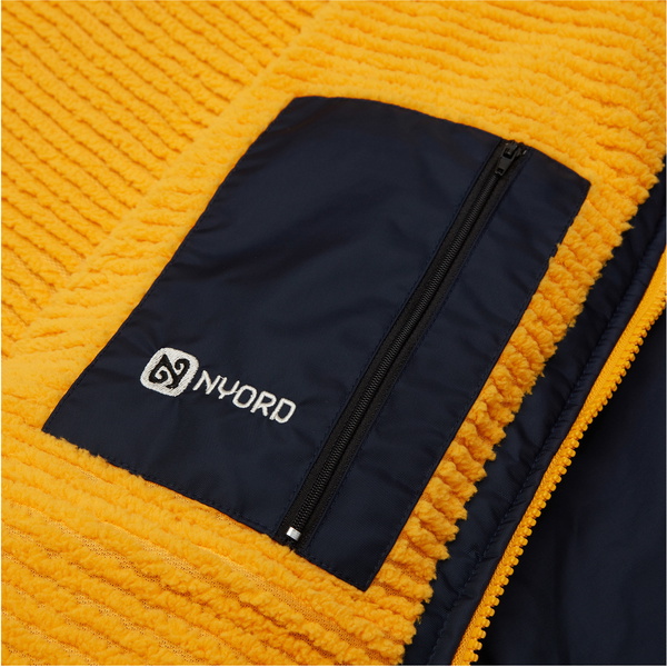 2024 Nyord Peignoir à Langer Extérieur Primaloft® Acc0005 - Navy / Jaune
