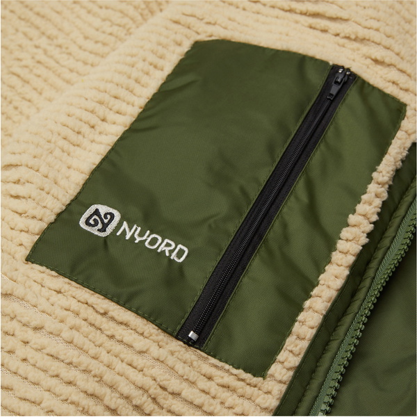 2026 Nyord Peignoir à Langer Primaloft Pour L'extérieur ACC0005 - Khaki / Ecru