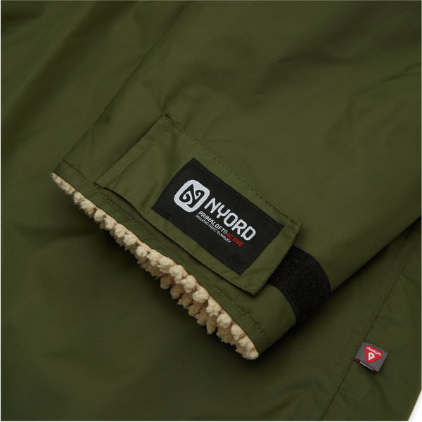 2026 Nyord Peignoir à Langer Primaloft Pour L'extérieur ACC0005 - Khaki / Ecru