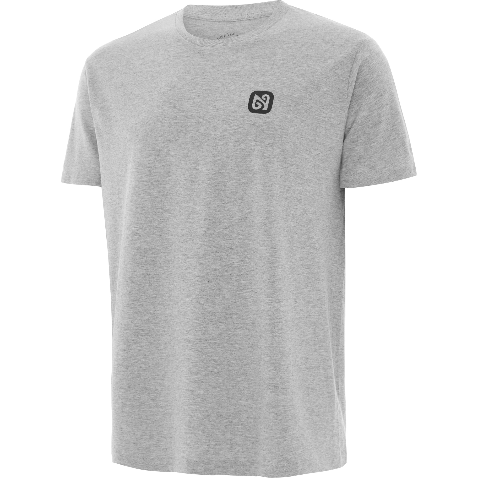 2026 Nyord Logo T-shirt Sx087 - Gris Chiné