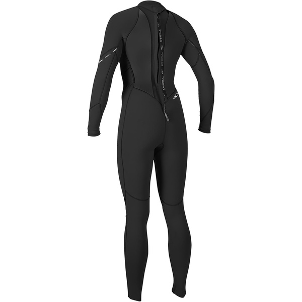 2026 O'Neill Femmes Bahia 3/2mm Back Zip Combinaison Néoprène 5292 - Black
