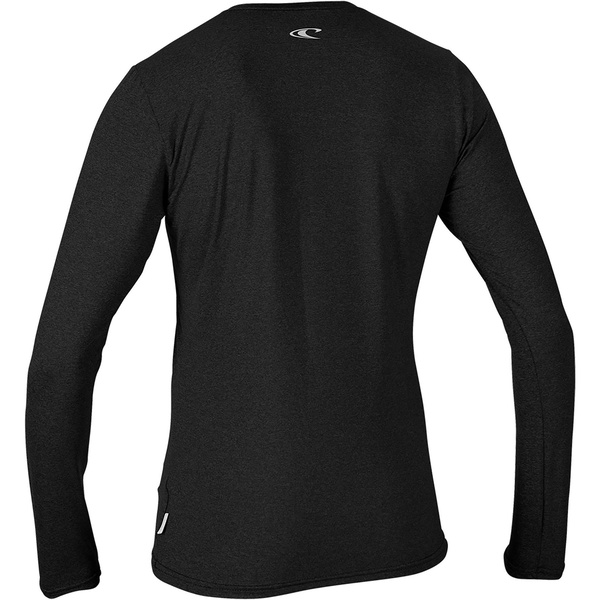 Shirt Femme 2019 O'neill Hybrid Manches Longues Et Col En V Noir 5320