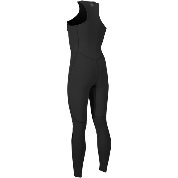 2026 O'Neill Femmes Reactor II 1.5mm Front Zip Long Jane Combinaison NÃ©oprÃ¨ne 5295 - Black