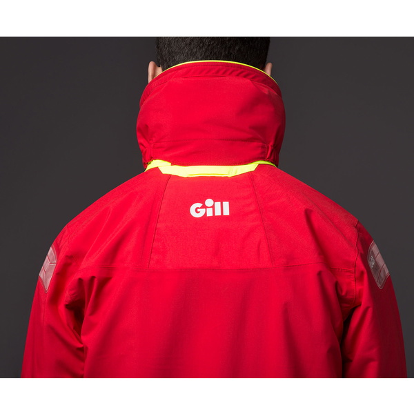 2021 Gill Os2 Offshore Veste Pour Hommes Rouge Os24j