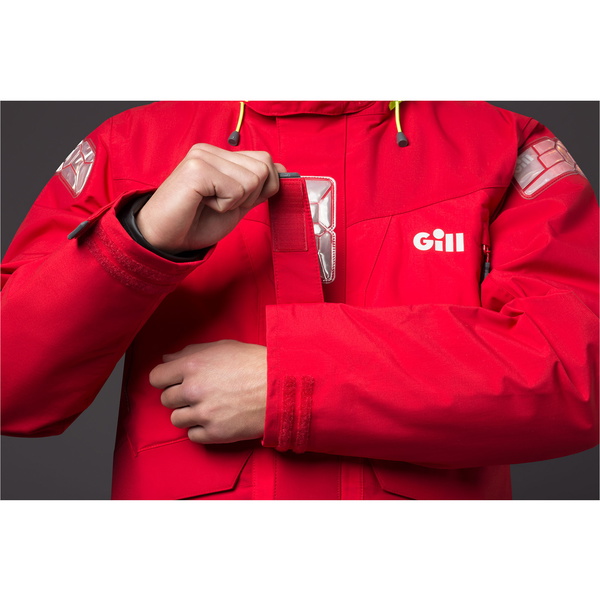 2021 Gill Os2 Offshore Veste Pour Hommes Rouge Os24j