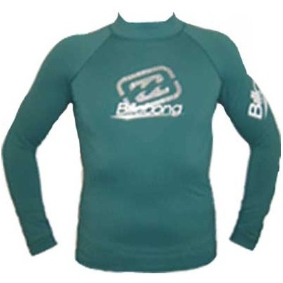 Gilet Anti-éruption De Garçon De Billabong Prospect L / S Vert