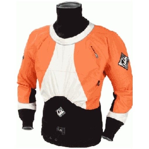 Palm Manches longues pour femmes Element Néoprène Neck Paddle Dry Top Orange / Crème