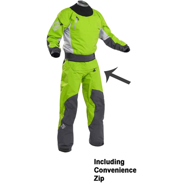 2015 Palm Spark CHEVILLE SEAL Drysuit à Lime / Mist INC Undersuit 10354