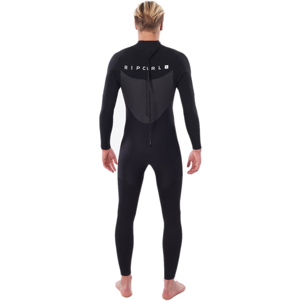2023 Rip Curl Hommes Omega 5/3mm Back Zip Combinaison Néoprène BLACK WSM8MM