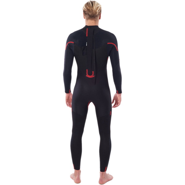 2023 Rip Curl Hommes Omega 5/3mm Back Zip Combinaison Néoprène BLACK WSM8MM