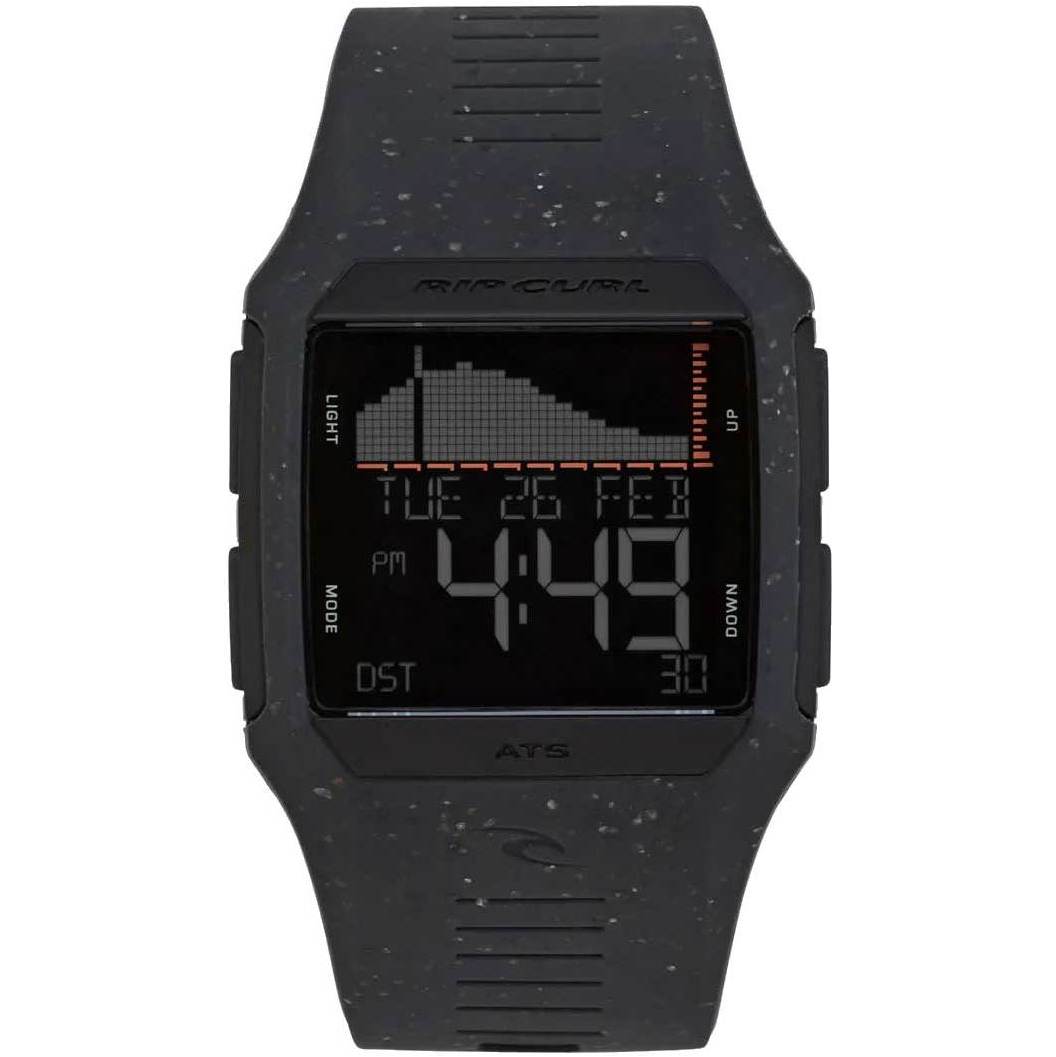 2020 Rip Curl Fusils Bouteille Marée Boucle Montre A1174 - Asphalte