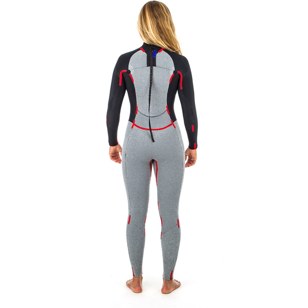 2019 Rip Curl Dawn Patrol 3/2mm Gbs Combinaison Back Zip Noir / Blanc Wsm8gs