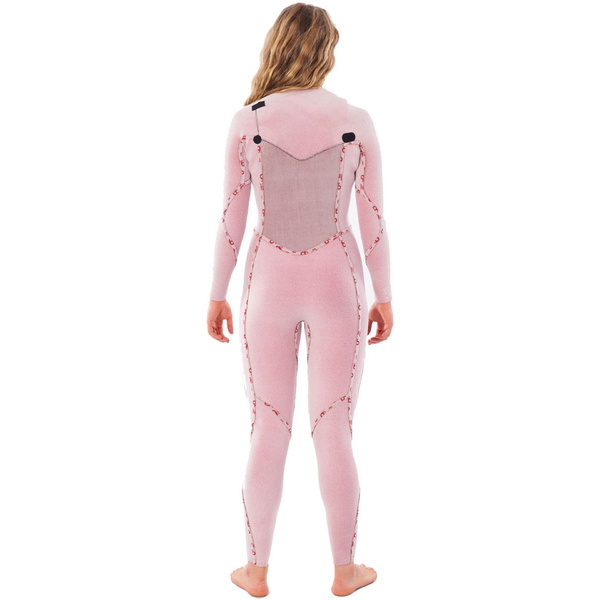Rip Curl Femmes Flashbomb 4/3mm Chest Zip Combinaison Néoprène WSTYFG - Black