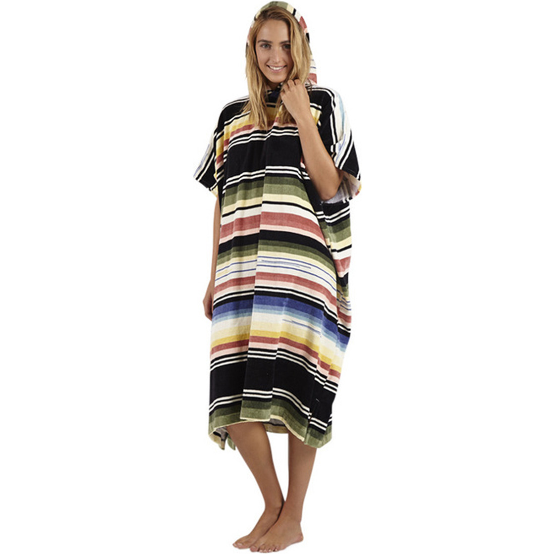 2019 Billabong Salty Serviette à Capuche / Poncho à Langer F4br05