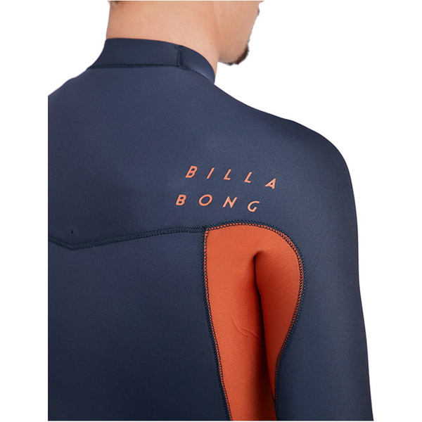 Billabong Furnace Révolution 5/4mm Chest Zip Combinaison De Plongée Ardoise L45m50