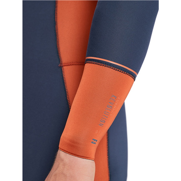 Billabong Furnace Révolution 5/4mm Chest Zip Combinaison De Plongée Ardoise L45m50
