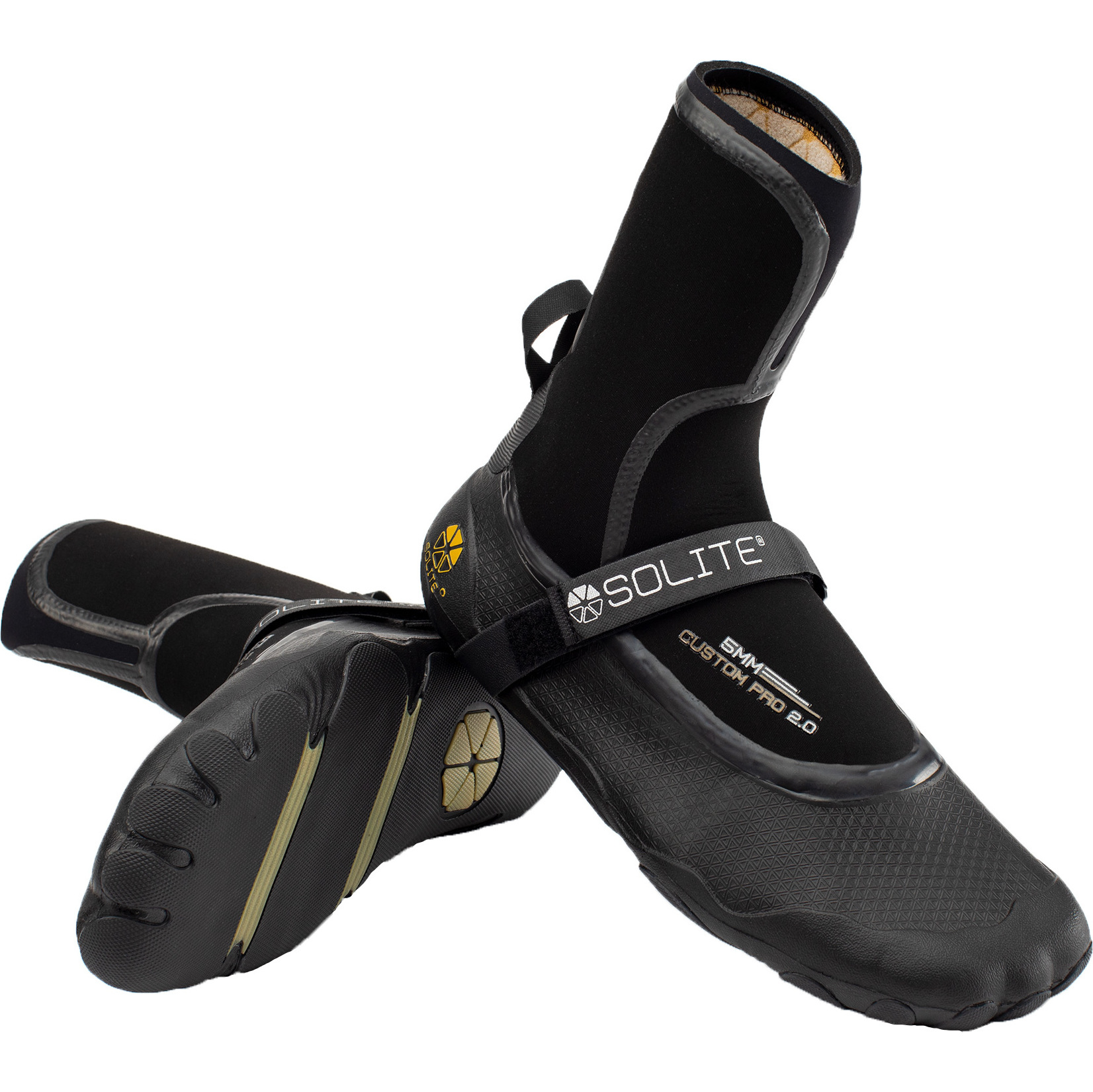 2025 Solite Néoprène Solite Custom Pro 2.0 5mm 21002 - Noir / Gomme