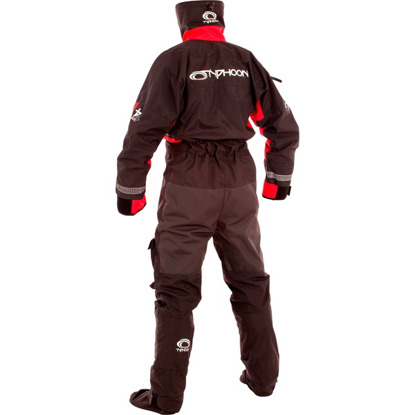Typhoon Max B Black 2024 Combinaison étanche 100168 - / Rouge