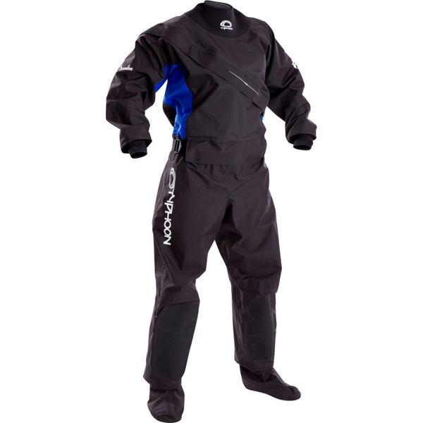 2019 Typhoon Ezeedon 3 pour femmes, Drysuit noir / bleu, y compris le sac de protection 100159