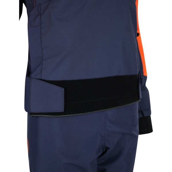 2026 Typhoon Femmes Combinaison étanche Hendra Hinge Zip 100185 - Orange / Navy