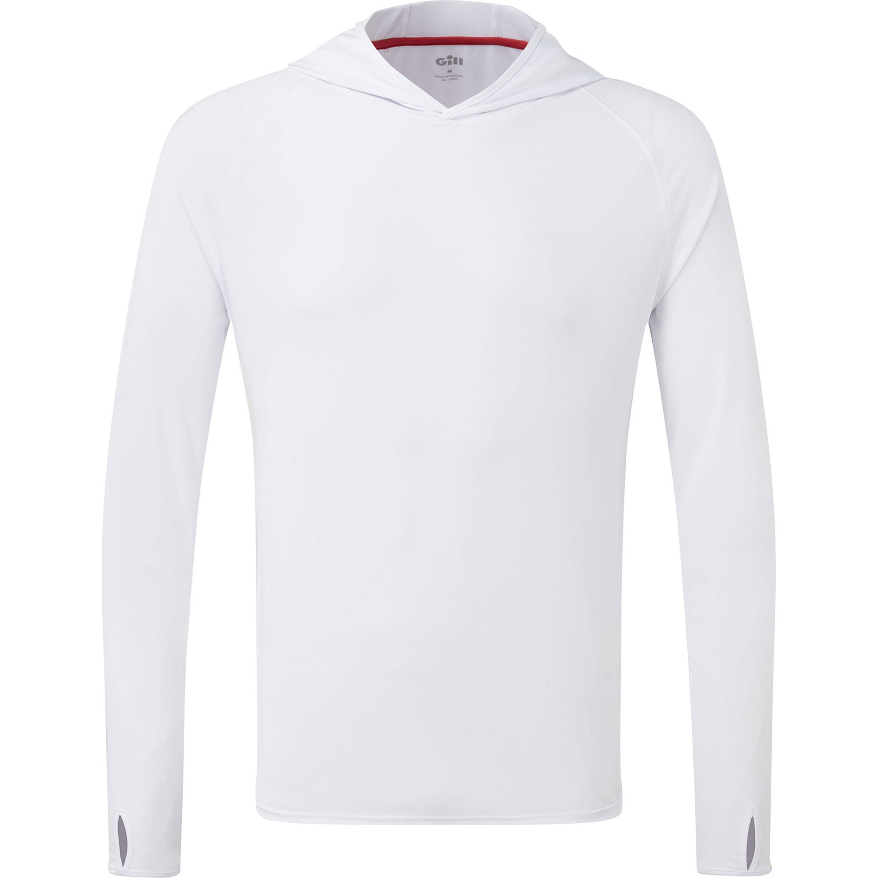 2026 Gill Mens UV Tec Hoody White UV016