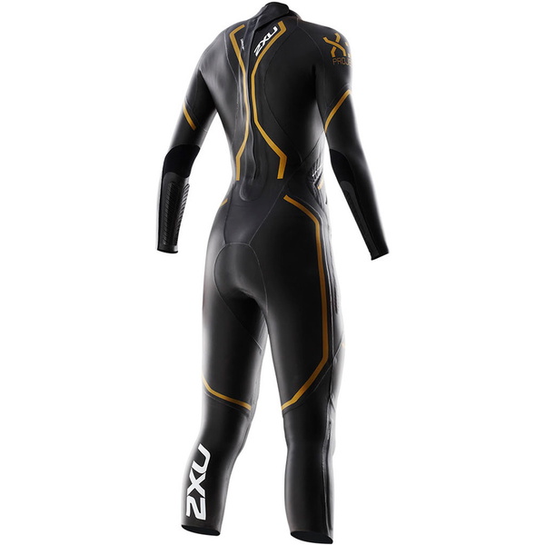 2XU Ladies X:2 Project X TRIATHLON Wetsuit in Black / Gold WW1825
