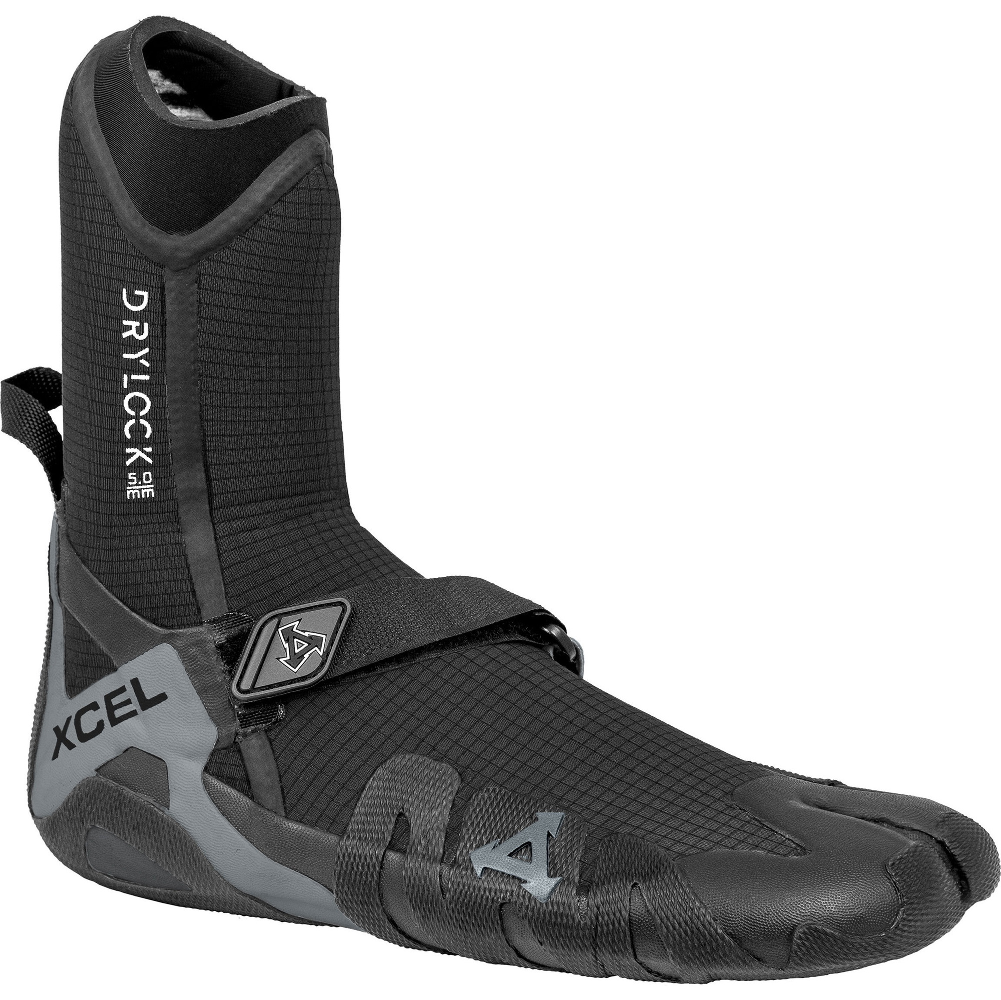 Xcel Bottes En Néoprène Drylock 5mm Split Toe ACV59017 - Black / Grey