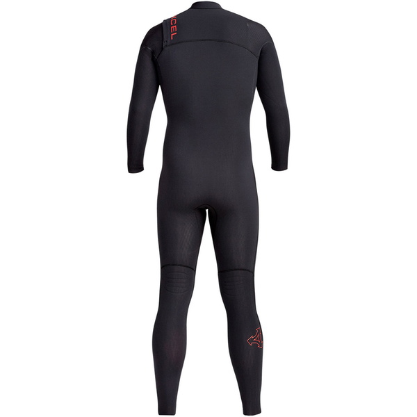 2024 Xcel Hommes Infiniti LTD 4/3mm Chest Zip Combinaison Néoprène MN43Z2L9 - Black
