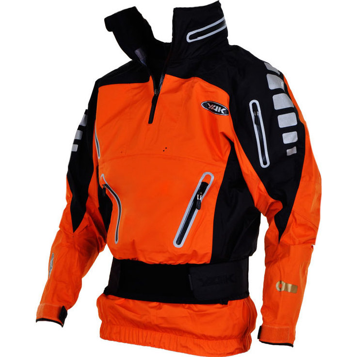 YAK CONQUEST Hooded Touring Cag in Orange/Black 6734