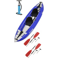 Tango 200 1-2 Places Kayak Gonflable, Pagaie Et Pompe Ensemble Bleu