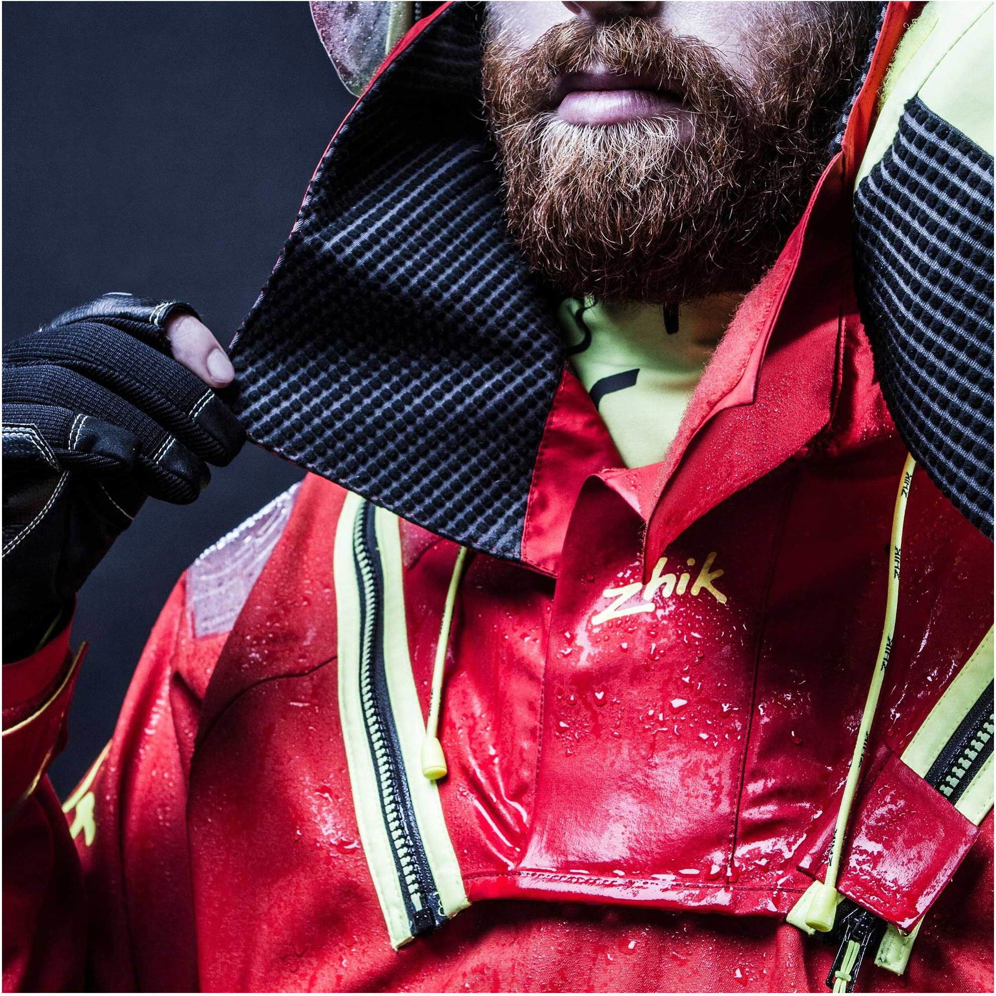Zhik Mens Isotak X Ocean Sailing Smock SMK0920 - Red