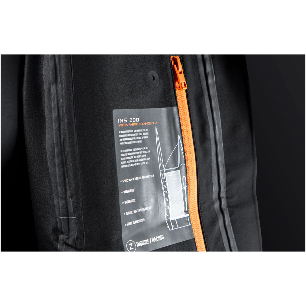 2025 Zhik Hommes INS200 Coastal Veste De Voile JKT-0210-M-BLK - Black
