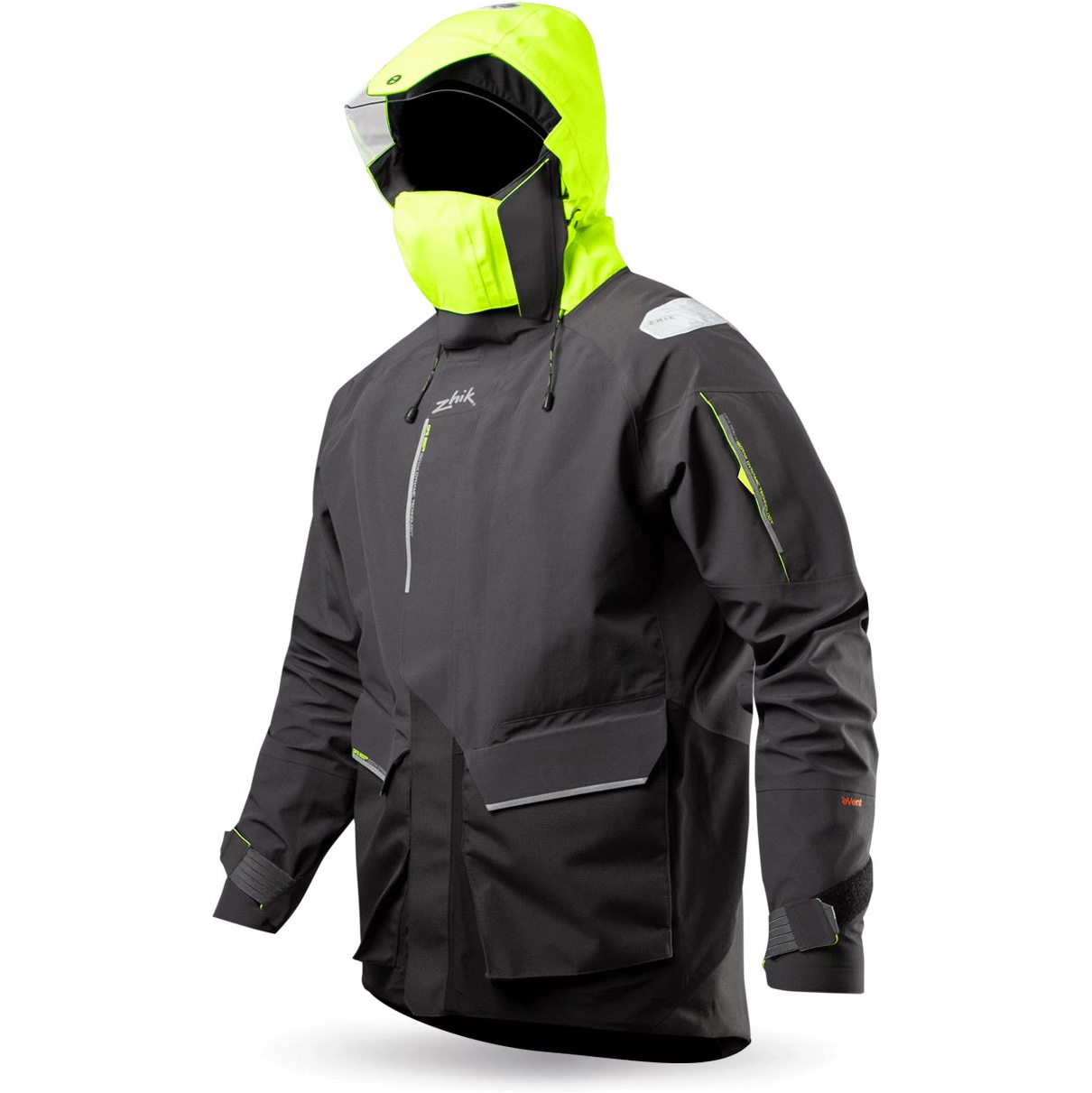 2026 Zhik Unisexe OFS800 Offshore Sailing Jacket JKT-0860-U-BLK - Black