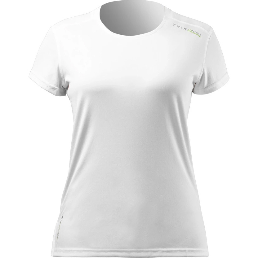 2025 Zhik Femmes T-shirt à Manches Courtes UVActive ATP-0075-W-WHT - White