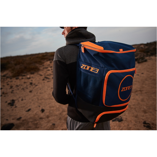 2026 Zone3 Transition 40l Sac à Dos Ra18tran - Navy / Orange