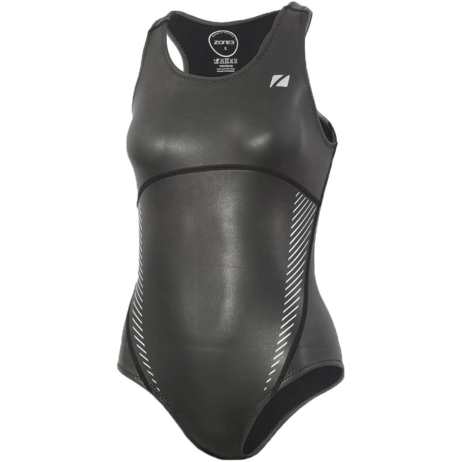 2023 Zone3 Femmes 1.5mm Neoprene Swim Suit NA18WSWI101 - Black