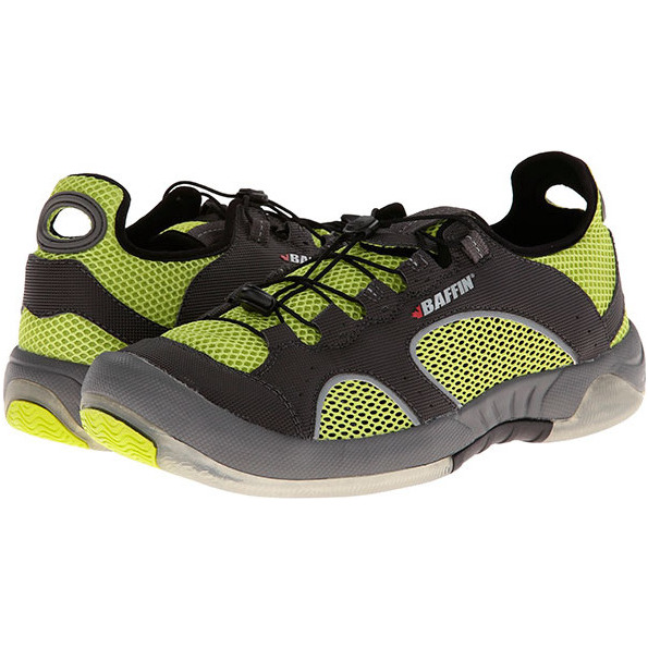 2015 Baffin BVI Kayak / Trail Shoe Charcoal / LIME