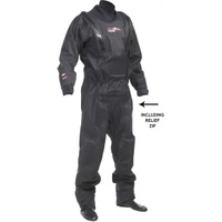 2014 GUL Code Zero Stretch U-Zip Drysuit with Pee zip + FREE UNDERSUIT GM0368