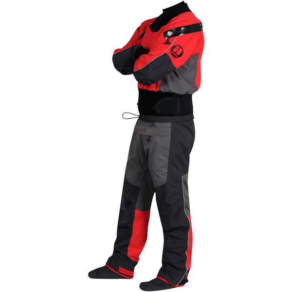 2026 Nookie Charger Kayak Drysuit Gris Anthracite Rouge Dr10