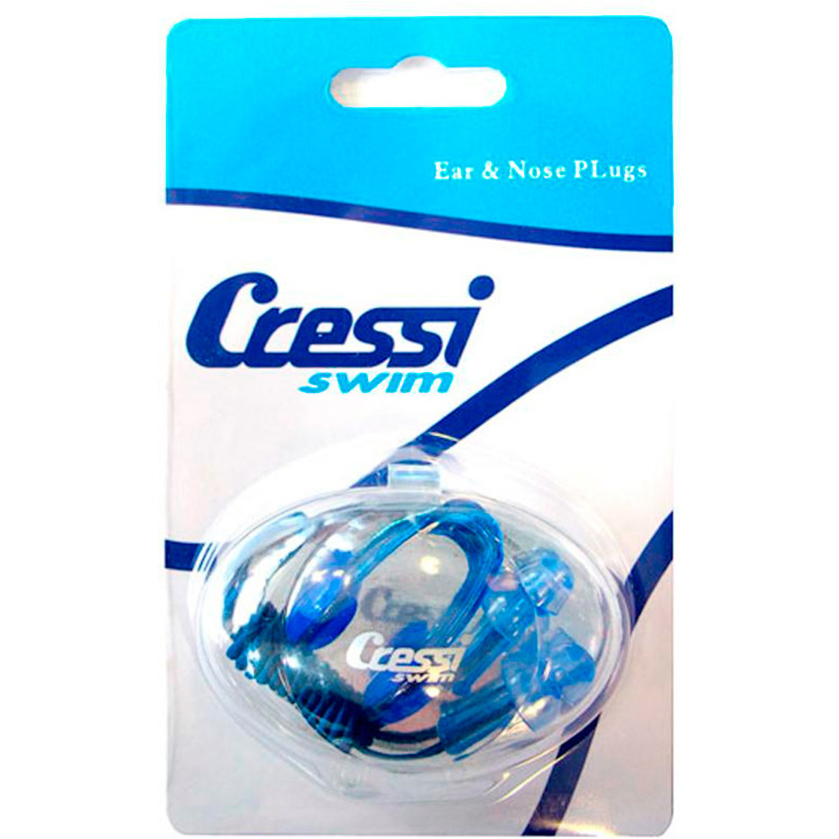 Cressi Silicone bouchons d'oreille + Pince-nez défini DF200190